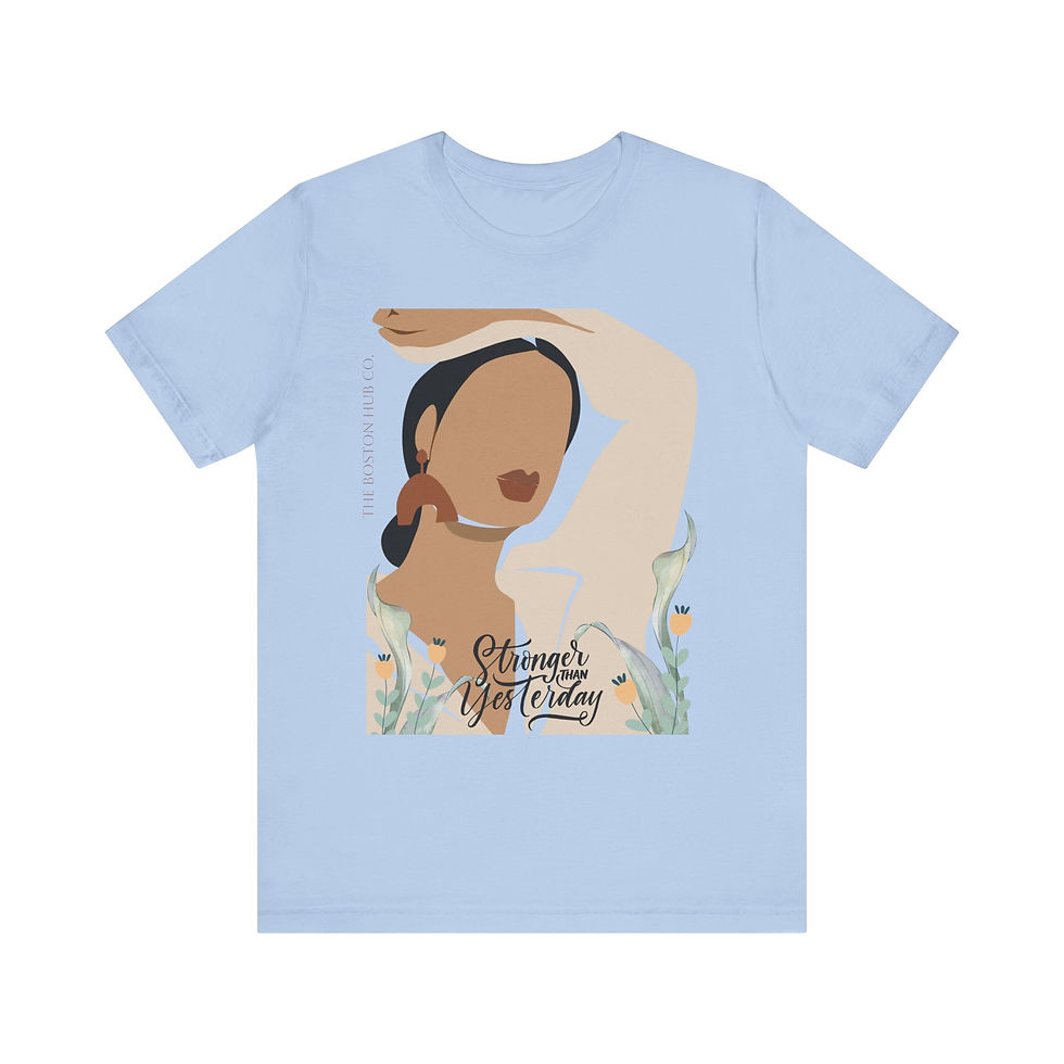 Thumbnail: T-Shirt | MORE Colors | Unisex | Sizes: XS - 5XL | Woman Stronger Than Yesterday