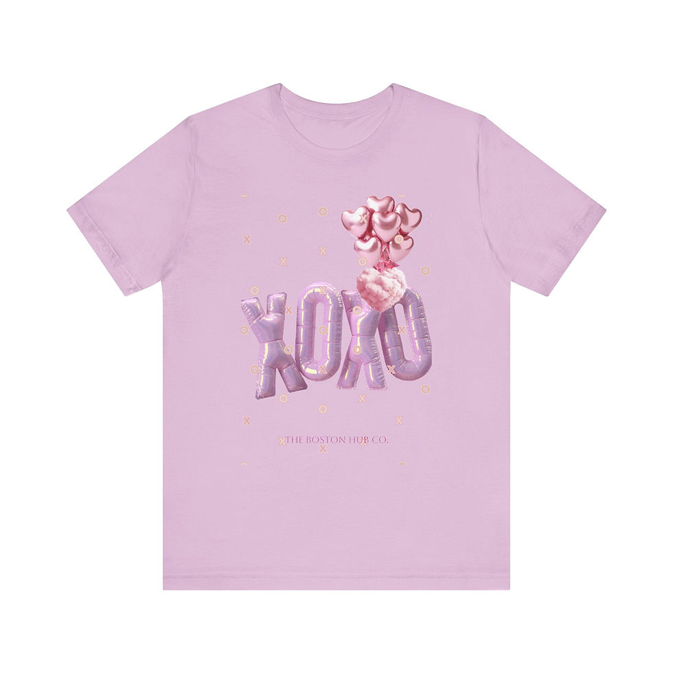 Thumbnail: T-Shirt | MORE Colors | Unisex | Sizes: XS - 5XL | XOXO Heart Ballons