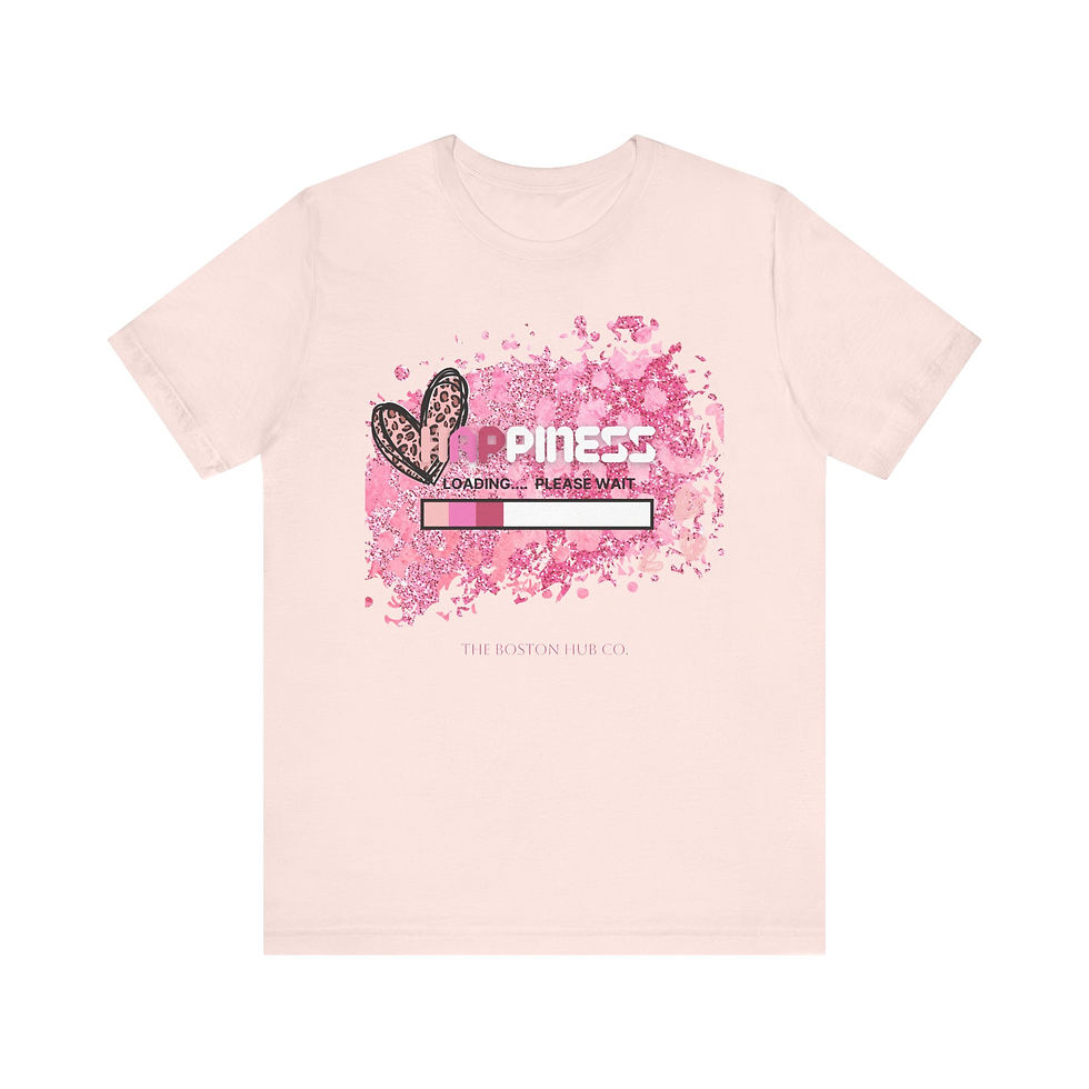 Thumbnail: T-Shirt | MORE Colors | Unisex | Sizes: XS - 5XL | Happiness Loading