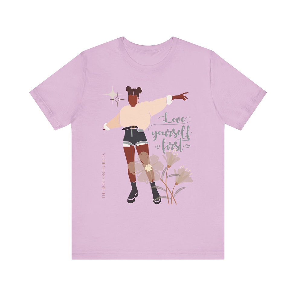 Thumbnail: T-Shirt | MORE Colors | Unisex | Sizes: XS - 5XL | Woman Love Yourself 1st
