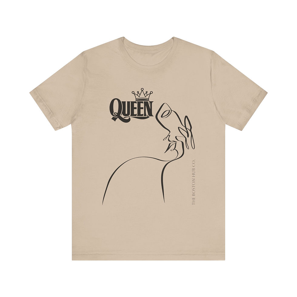 Thumbnail: T-Shirt | MORE Colors | Unisex | Sizes: XS - 5XL | Woman Line Queen