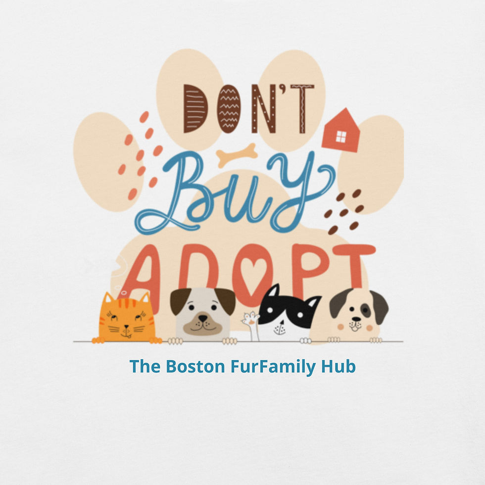 Thumbnail: T-Shirt | 1 Color | Unisex |  Sizes: XS - 5XL | Don't Buy Adopt