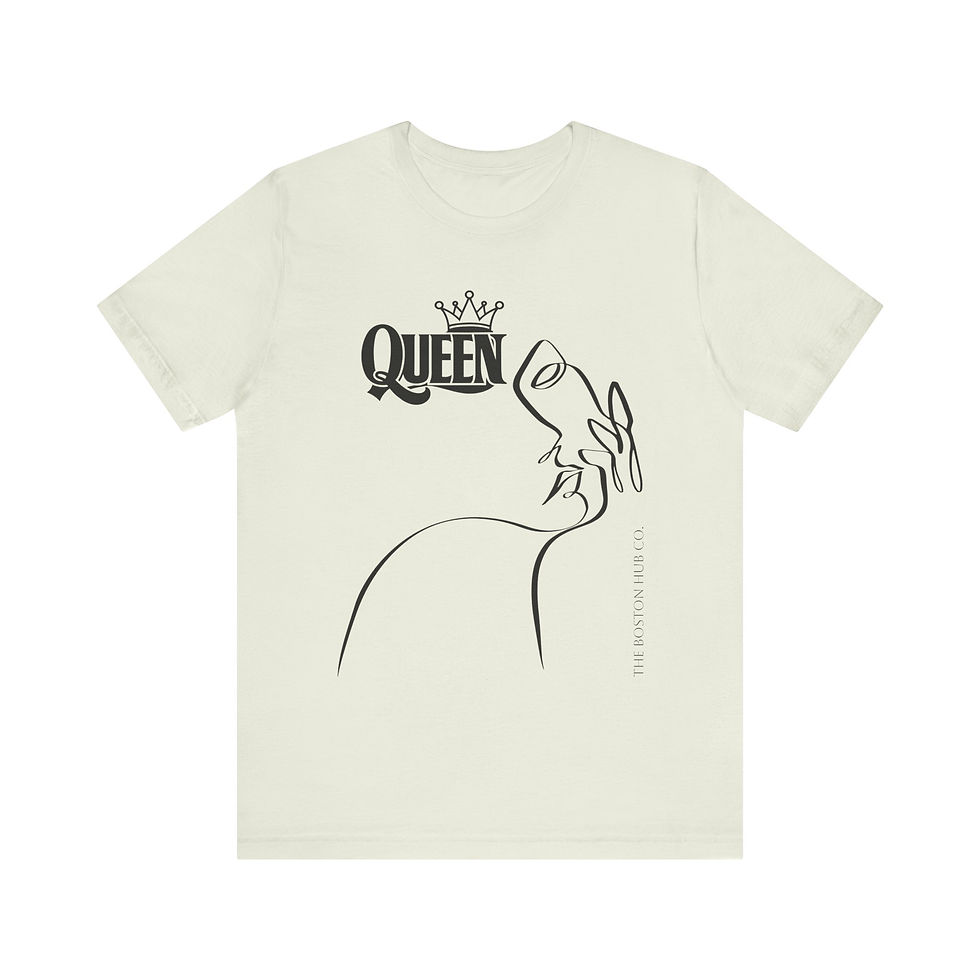 Thumbnail: T-Shirt | MORE Colors | Unisex | Sizes: XS - 5XL | Woman Line Queen