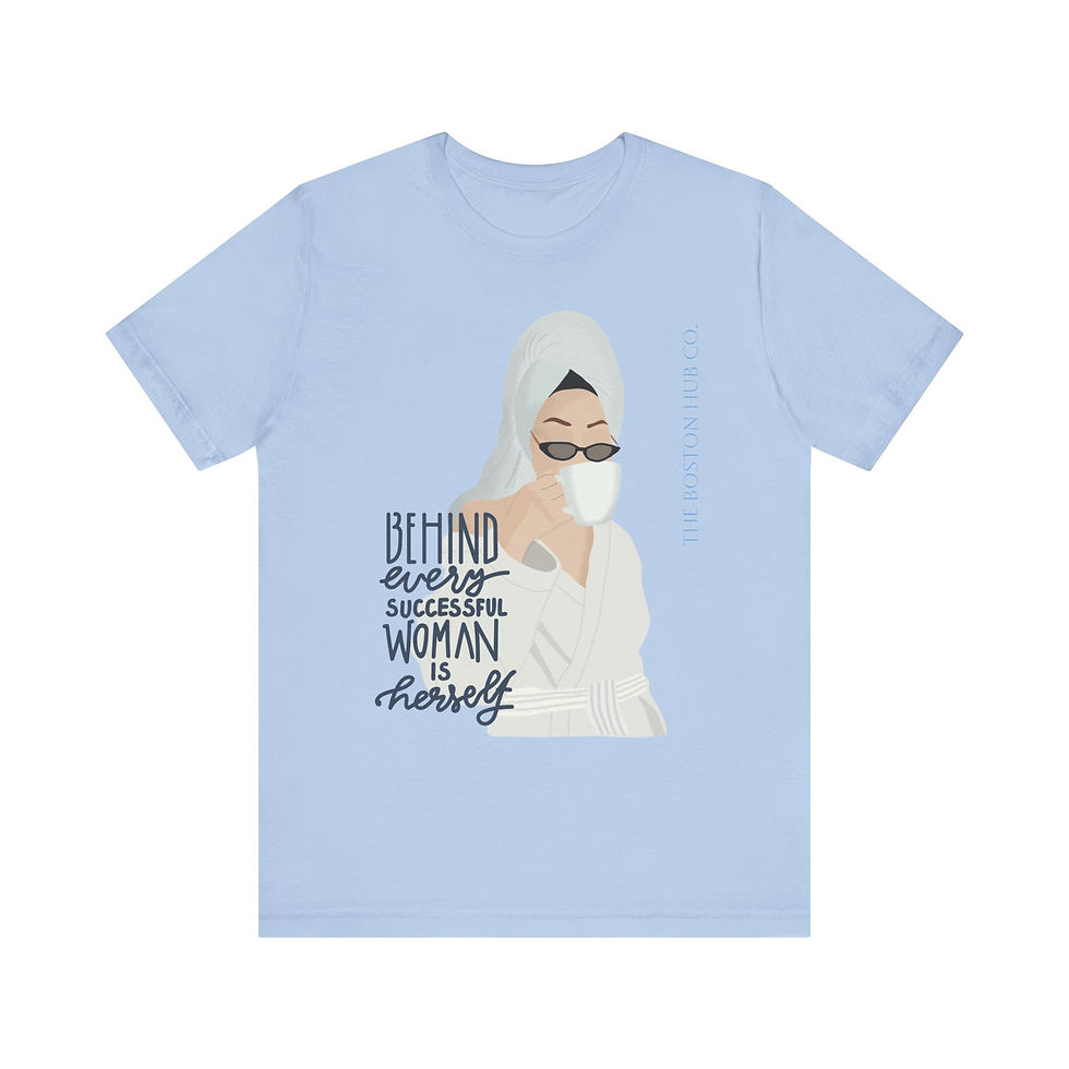 Thumbnail: T-Shirt | MORE Colors | Unisex | Sizes: XS - 5XL | Woman Behind Every Successful