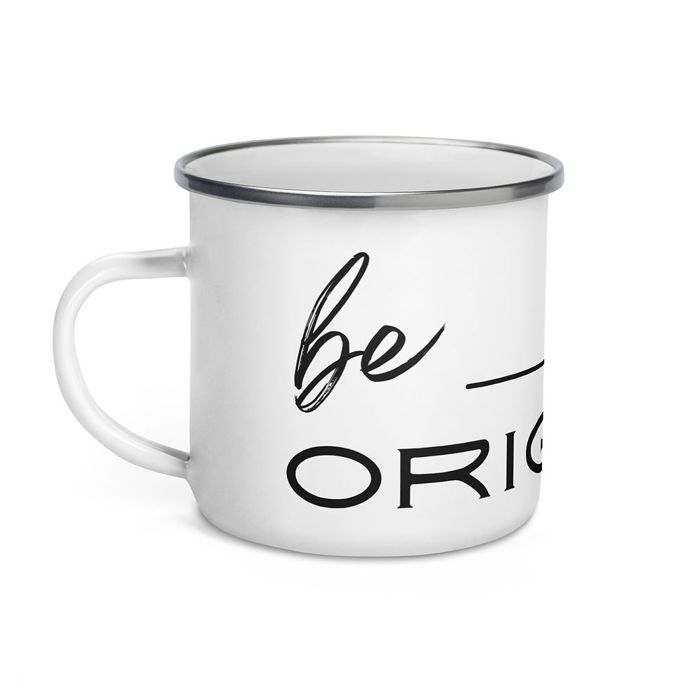 Thumbnail: Coffee Mug | Enamel White | Be Original