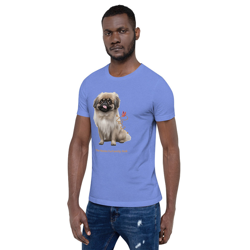 Thumbnail: T-Shirt | 9 Colors | Unisex | Sizes: XS - 5XL | Pekingese Love