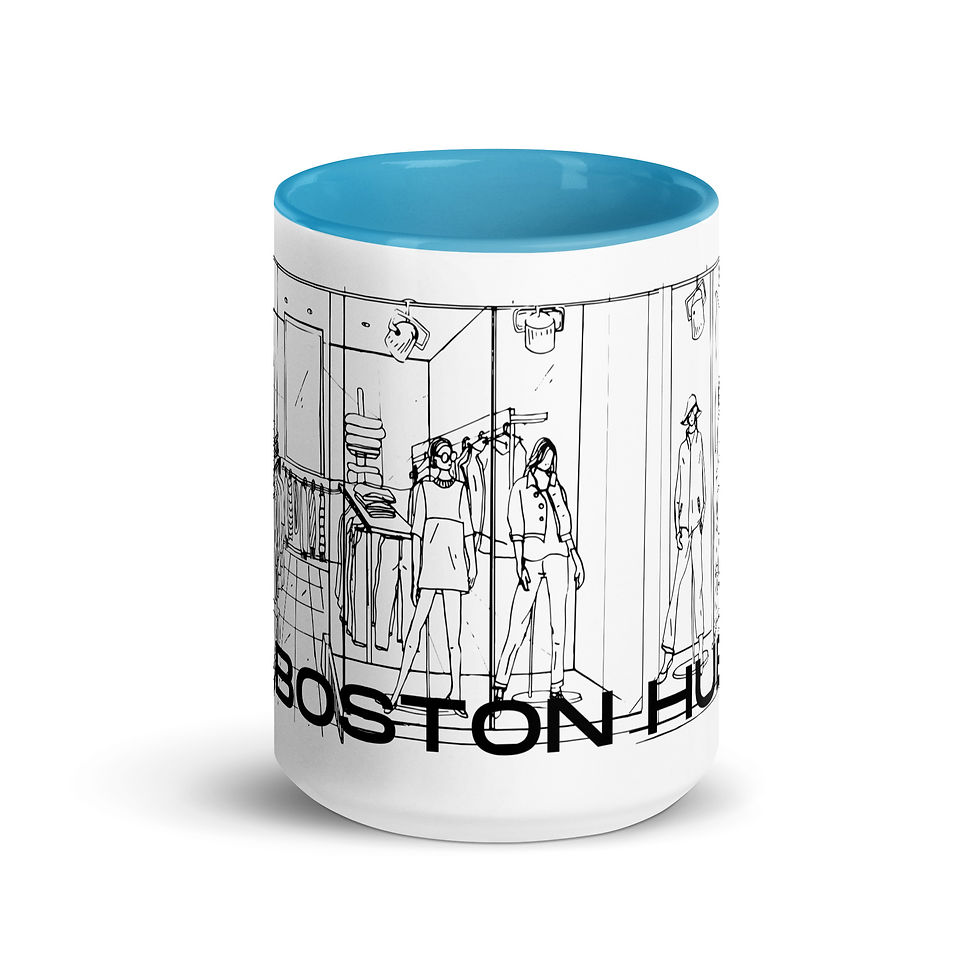 Thumbnail: Coffee Mug | 2 Sizes | Ceramic White w/ Interior Solid Color | Store Front