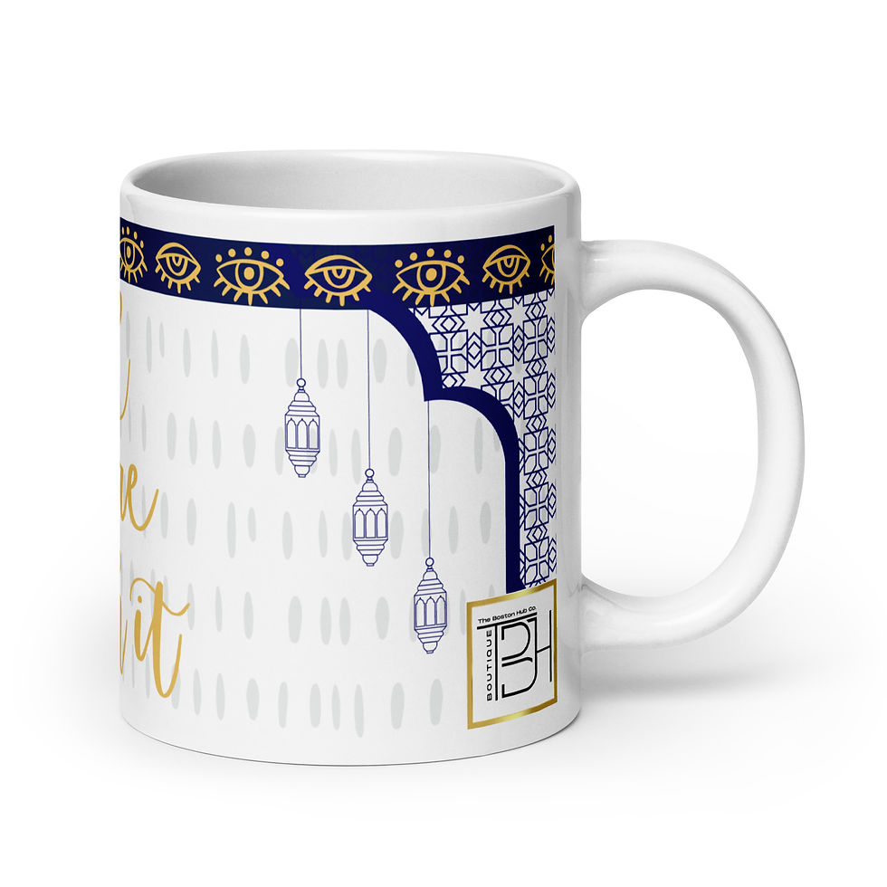 Thumbnail: Coffee Mug | 3 Sizes | Ceramic Glossy White | Abstract Girl You Are Worth It