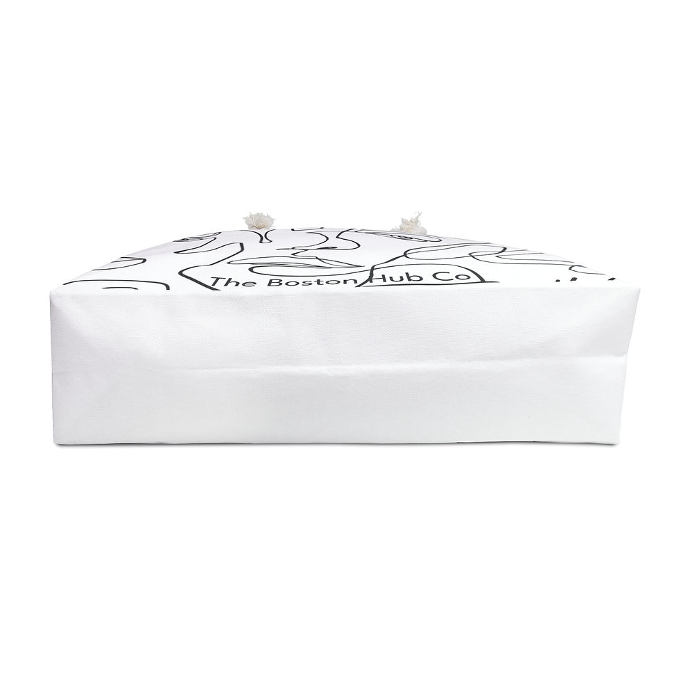 Thumbnail: Weekender Bag | 1 Size | White | Faces