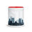 Thumbnail: Coffee Mug | 2 Sizes | Ceramic White w/ Interior Color | Boston Skyline Blue