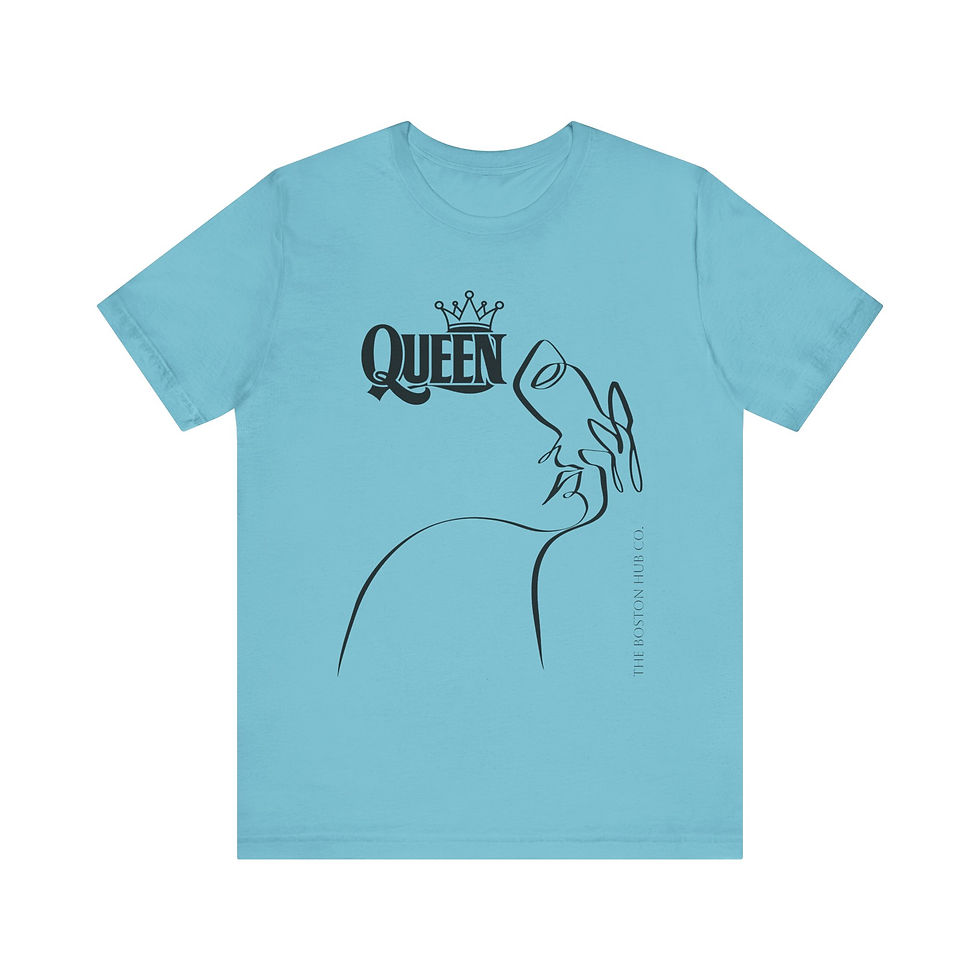 Thumbnail: T-Shirt | MORE Colors | Unisex | Sizes: XS - 5XL | Woman Line Queen