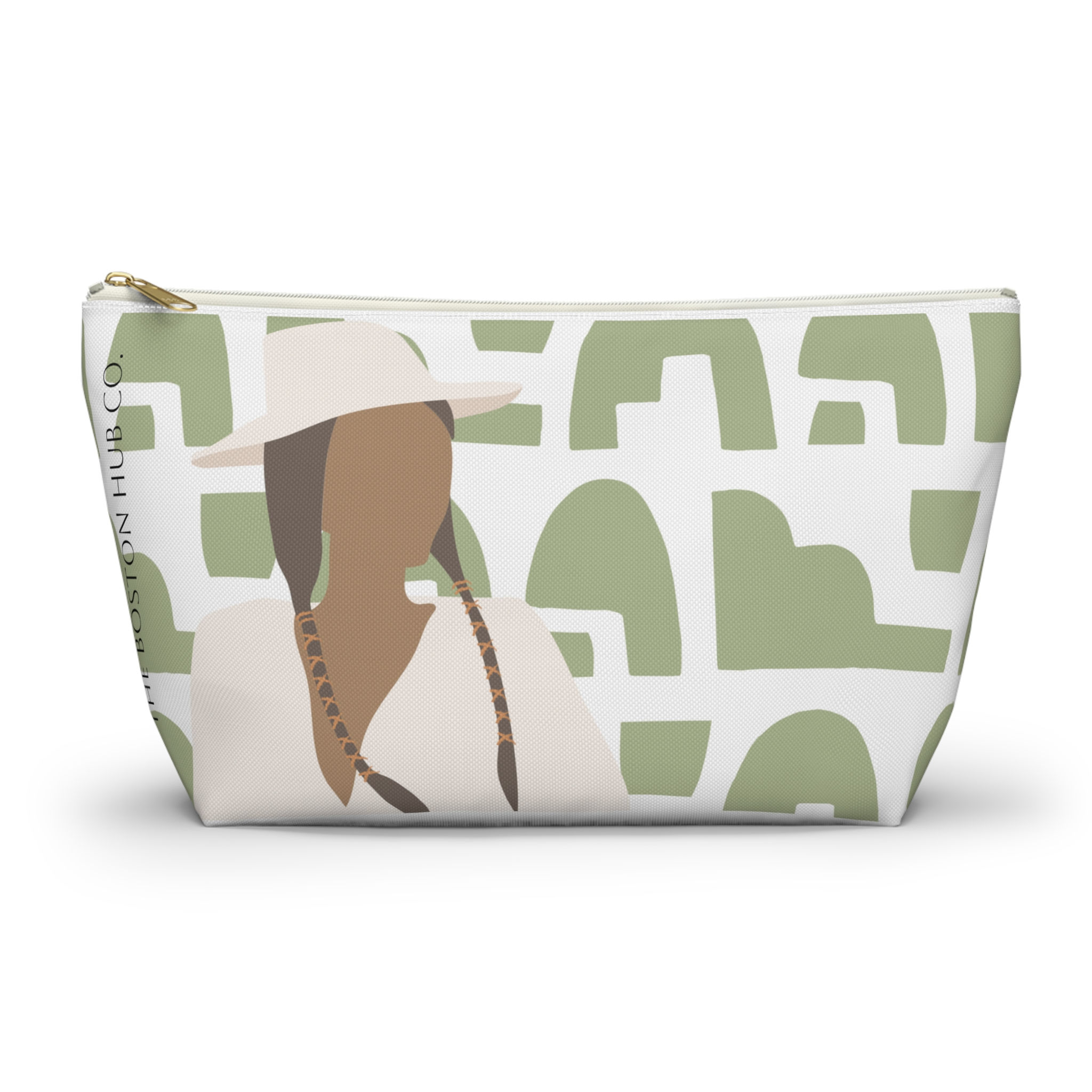 Accessory Pouch | 2 Sizes | White | Woman with Brades