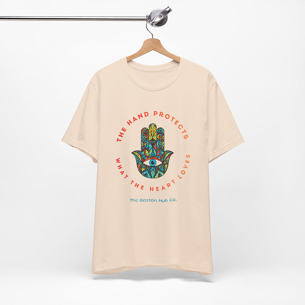 Thumbnail: T-Shirt | MORE Colors | Unisex | Sizes: XS - 5XL | The Hands Protects 1