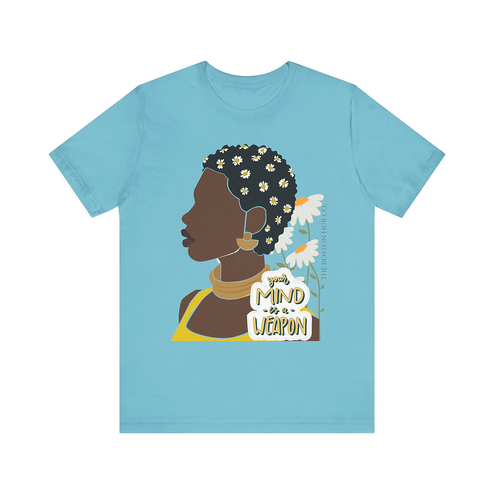 Thumbnail: T-Shirt | MORE Colors | Unisex | Sizes: XS - 5XL | Black Woman Your Mind