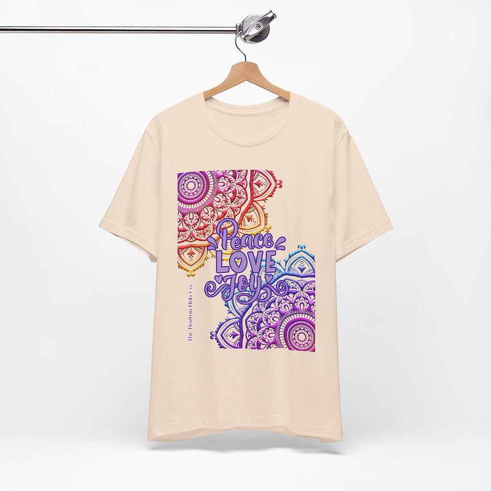 Thumbnail: T-Shirt | MORE Colors | Unisex | Sizes: XS - 5XL | Colorful Mandala 