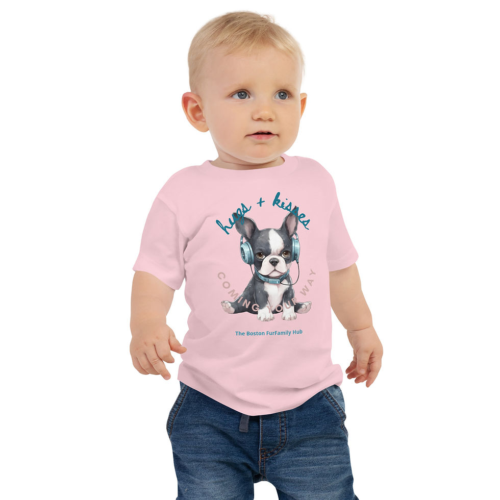 Thumbnail: Baby Jersey | 3 Colors | Sizes: 6 - 24 Months |  Boston Hugs + Kisses Your Way