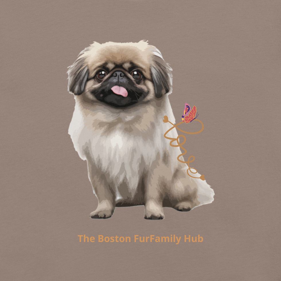 Thumbnail: T-Shirt | 9 Colors | Unisex | Sizes: XS - 5XL | Pekingese Love