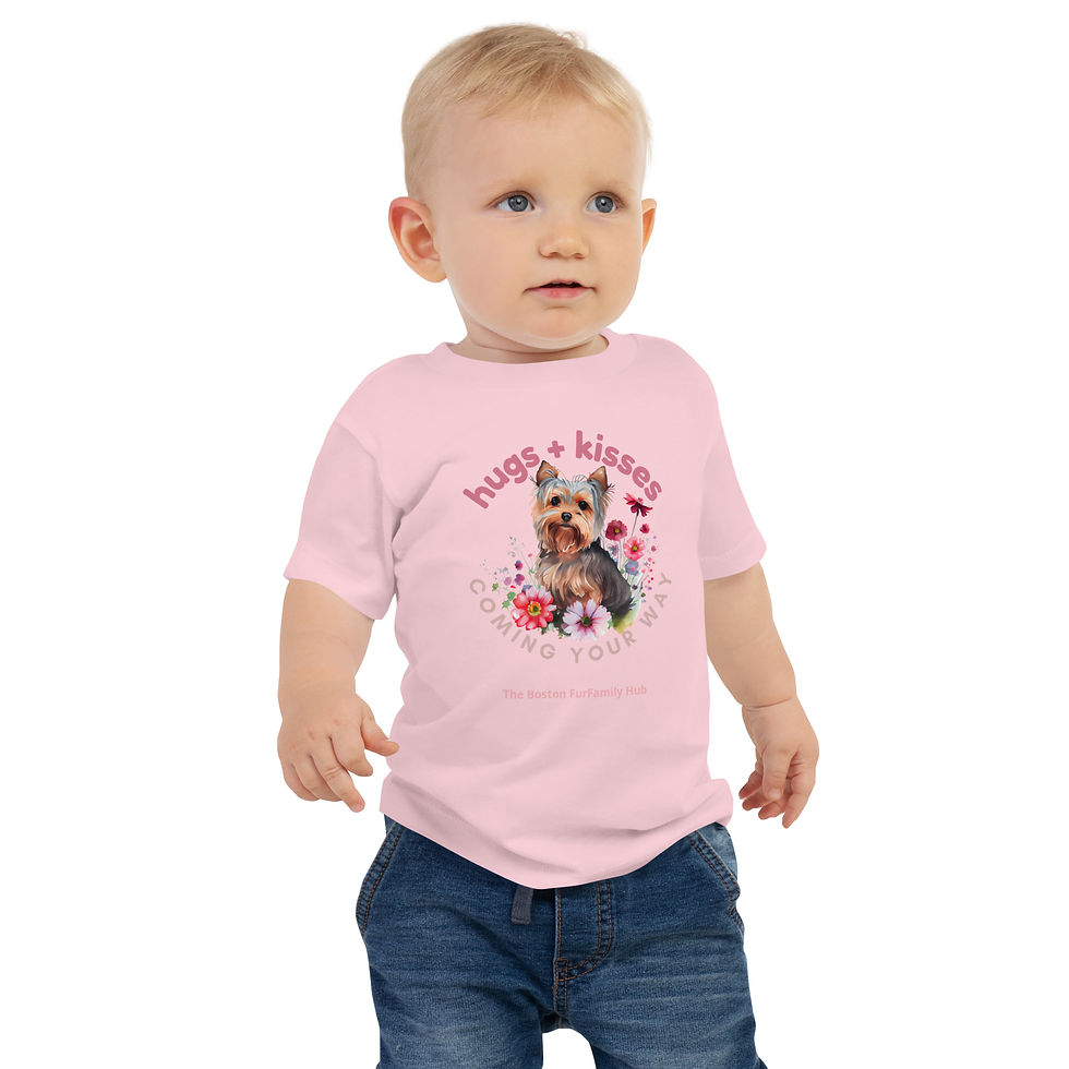 Thumbnail: Baby Jersey | 3 Colors | Sizes: 6 - 24 Months |  Hugs + Kisses