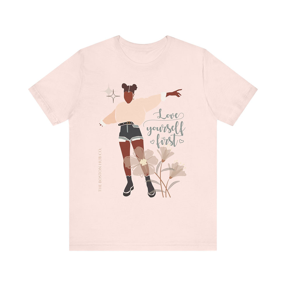 Thumbnail: T-Shirt | MORE Colors | Unisex | Sizes: XS - 5XL | Woman Love Yourself 1st
