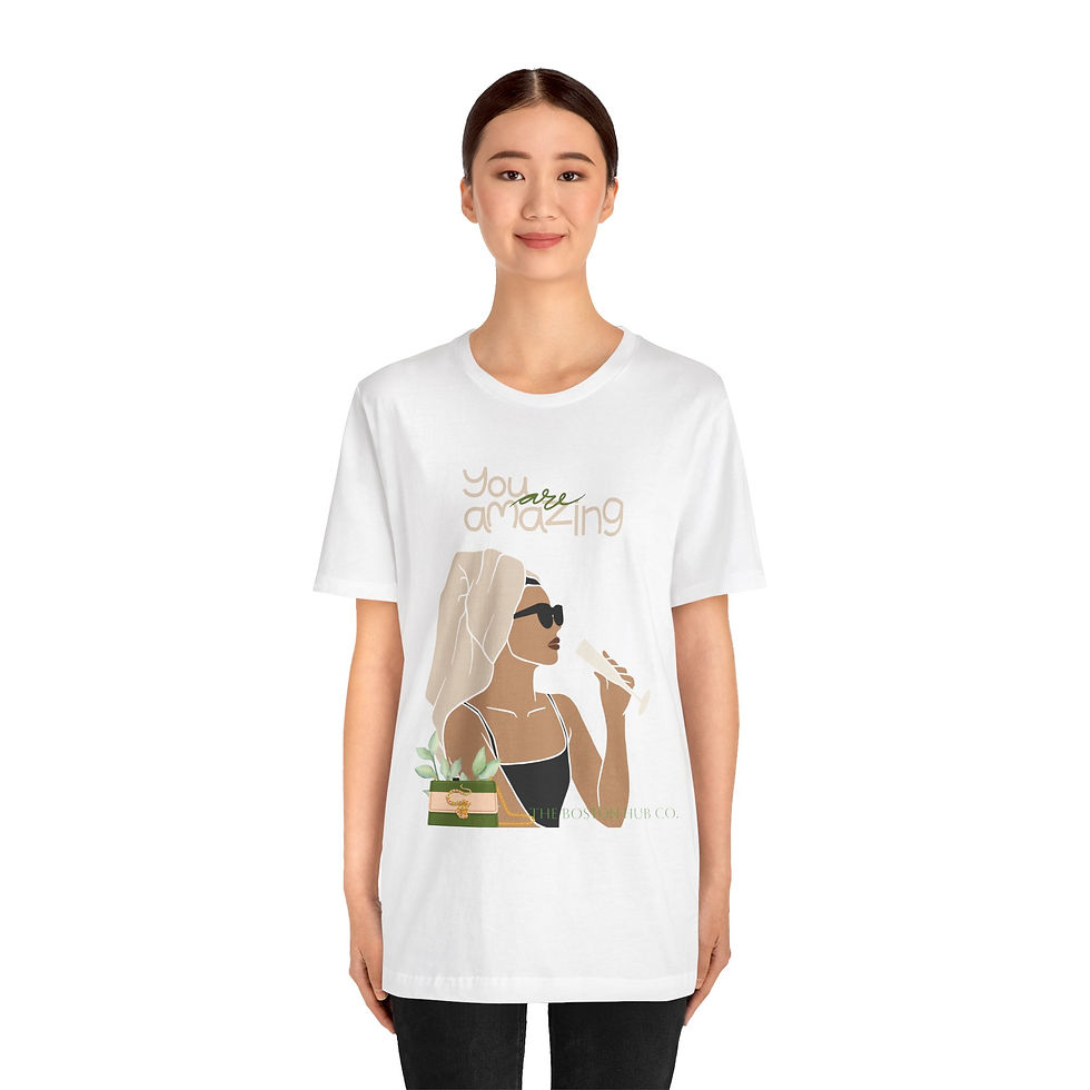 Thumbnail: T-Shirt | MORE Colors | Unisex | Sizes: XS - 5XL | Woman You Are Amazing