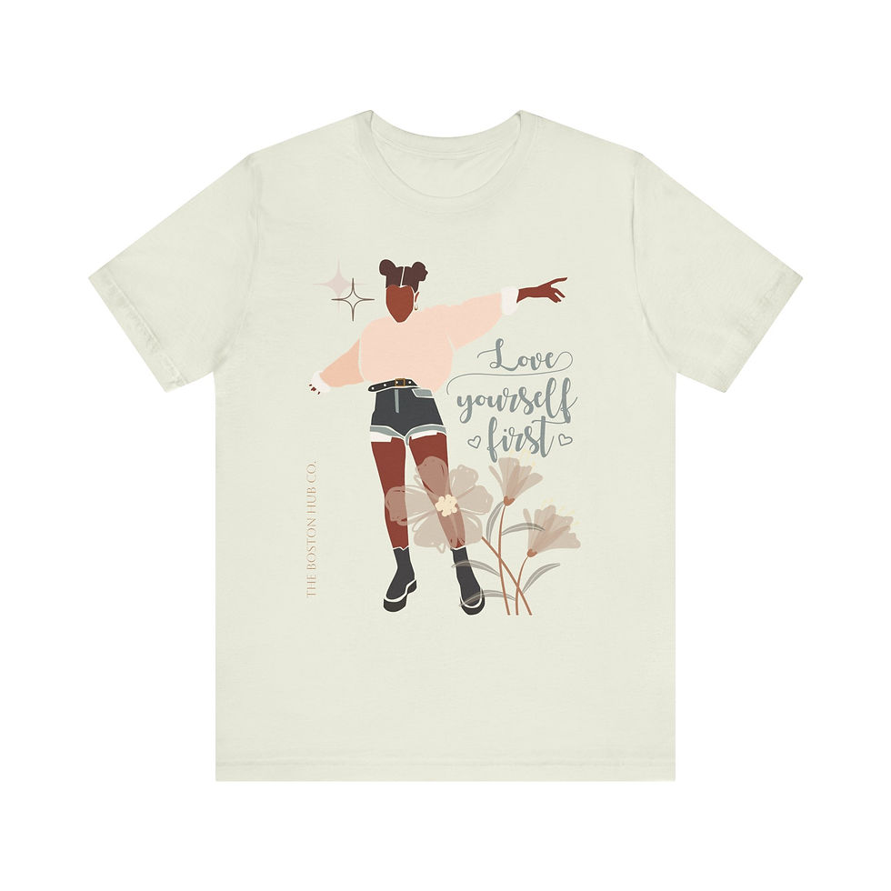 Thumbnail: T-Shirt | MORE Colors | Unisex | Sizes: XS - 5XL | Woman Love Yourself 1st
