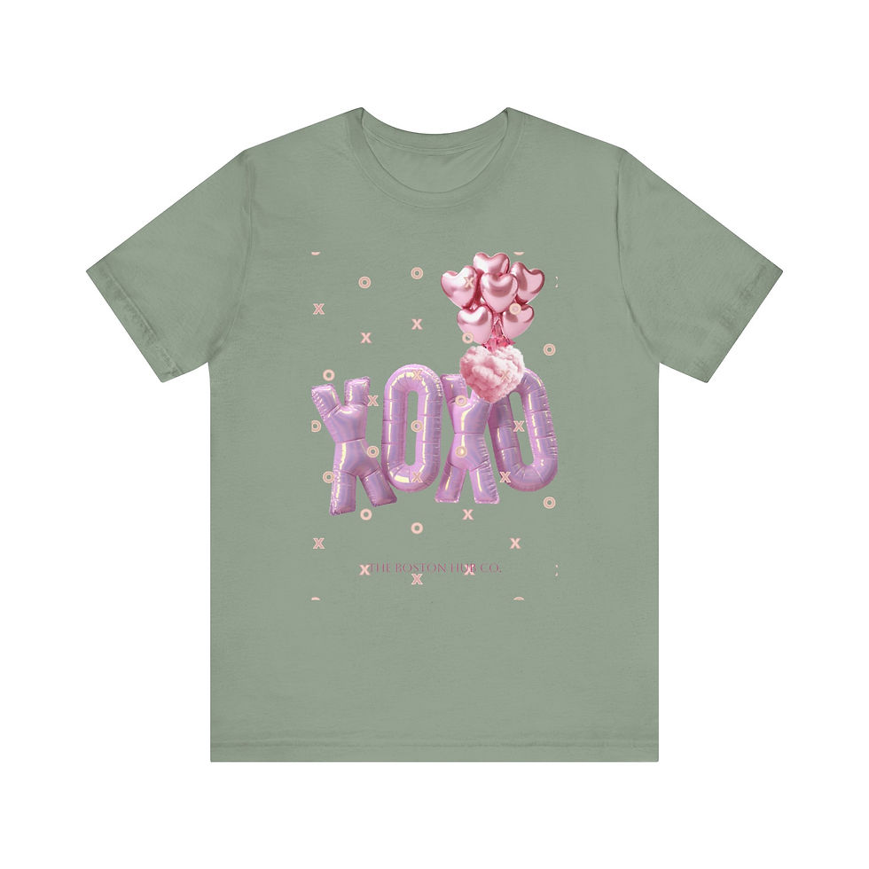 Thumbnail: T-Shirt | MORE Colors | Unisex | Sizes: XS - 5XL | XOXO Heart Ballons
