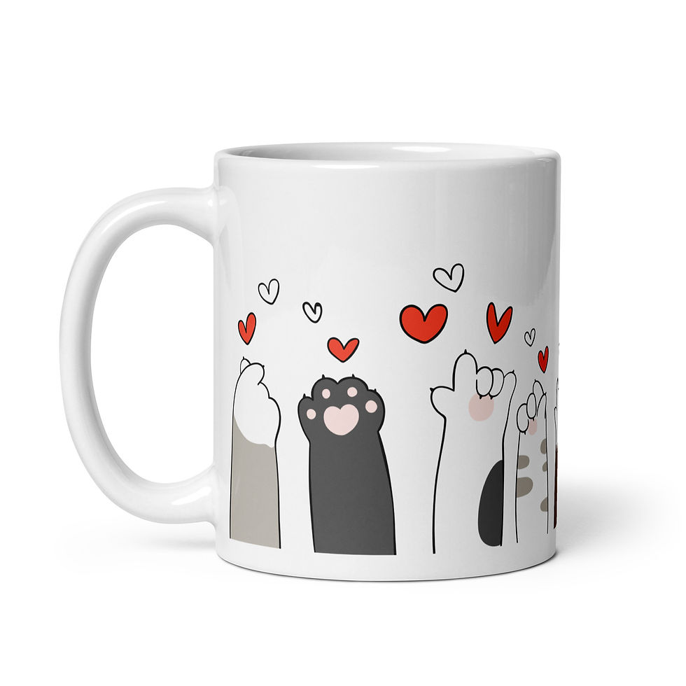 Thumbnail: Mug | 3 Sizes | Ceramic Glossy White | PURkaboo 