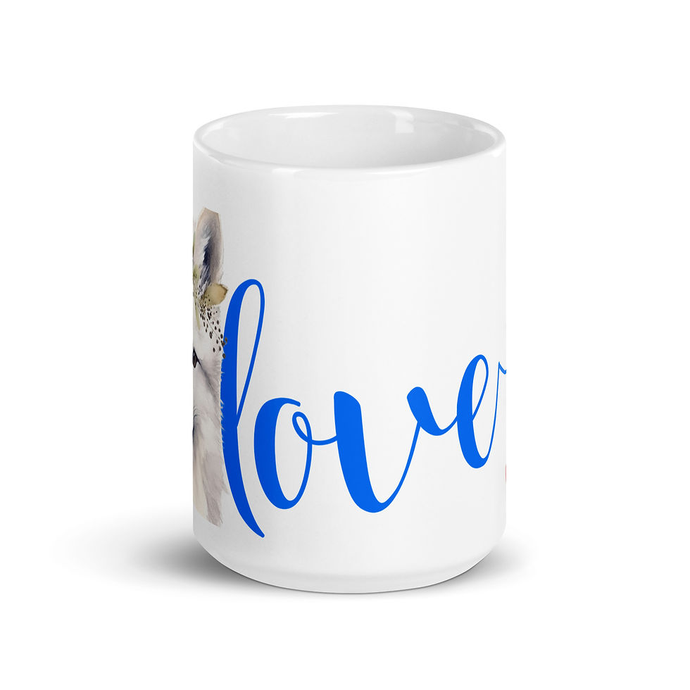 Thumbnail: Mug | 3 Sizes | Ceramic Glossy White | Siberian Love