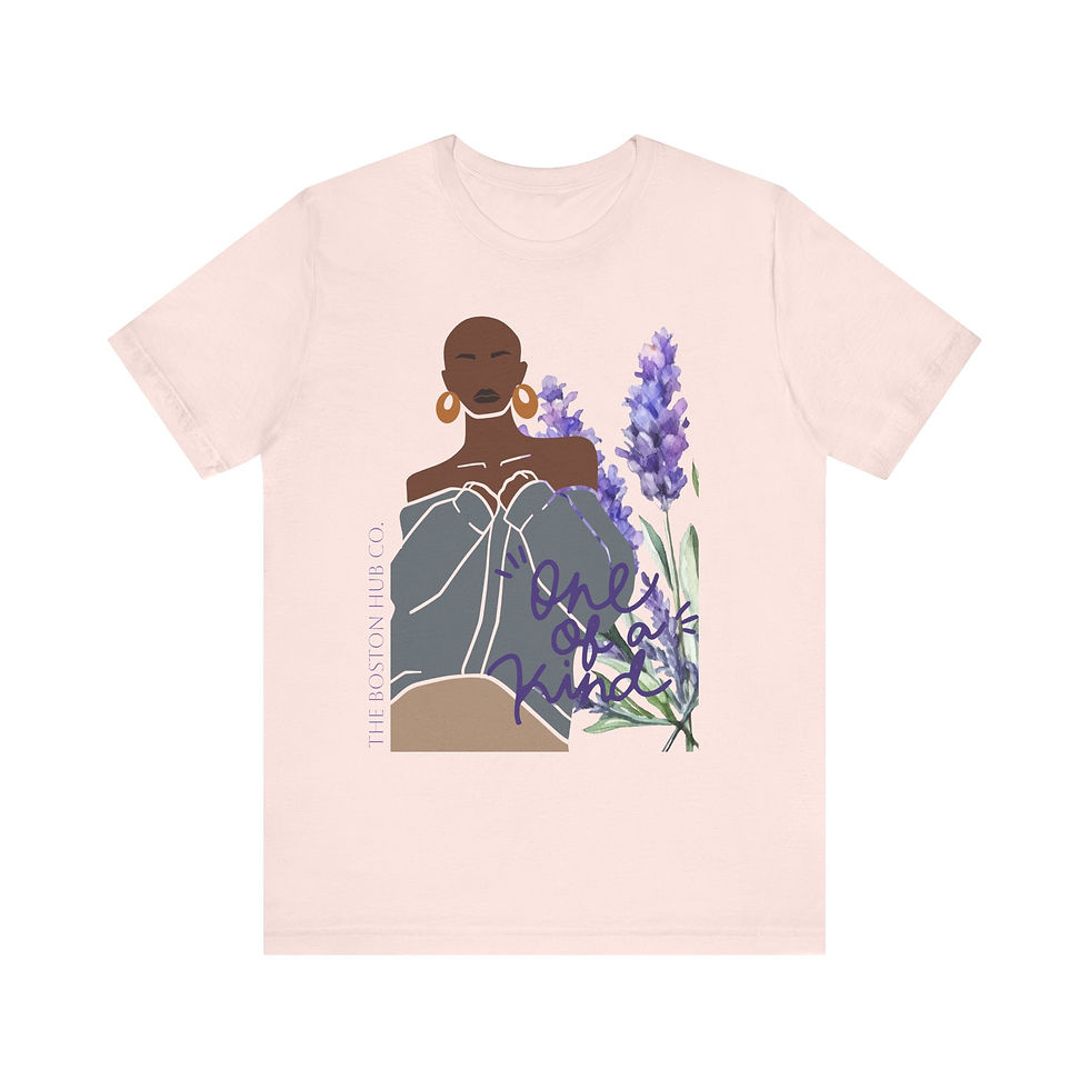 Thumbnail: T-Shirt | MORE Colors | Unisex | Sizes: XS - 5XL | Black Woman One of a Kind_