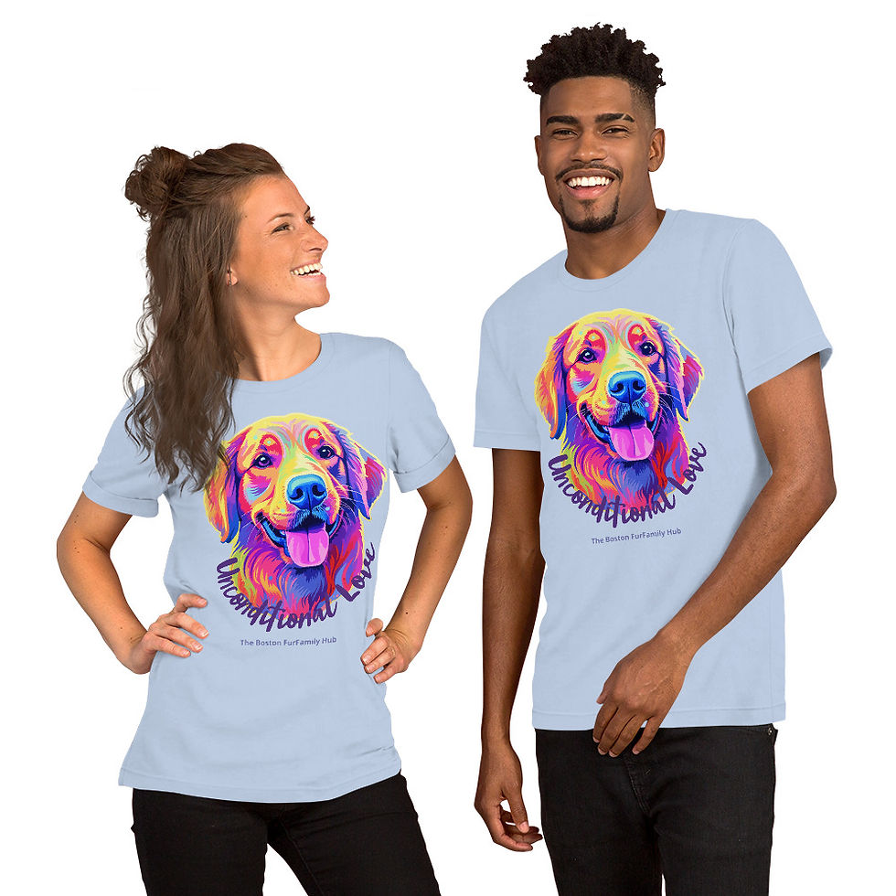 Thumbnail: T-Shirt | 10 Colors | Unisex | Sizes: XS - 5XL | Labrador Unconditional Love
