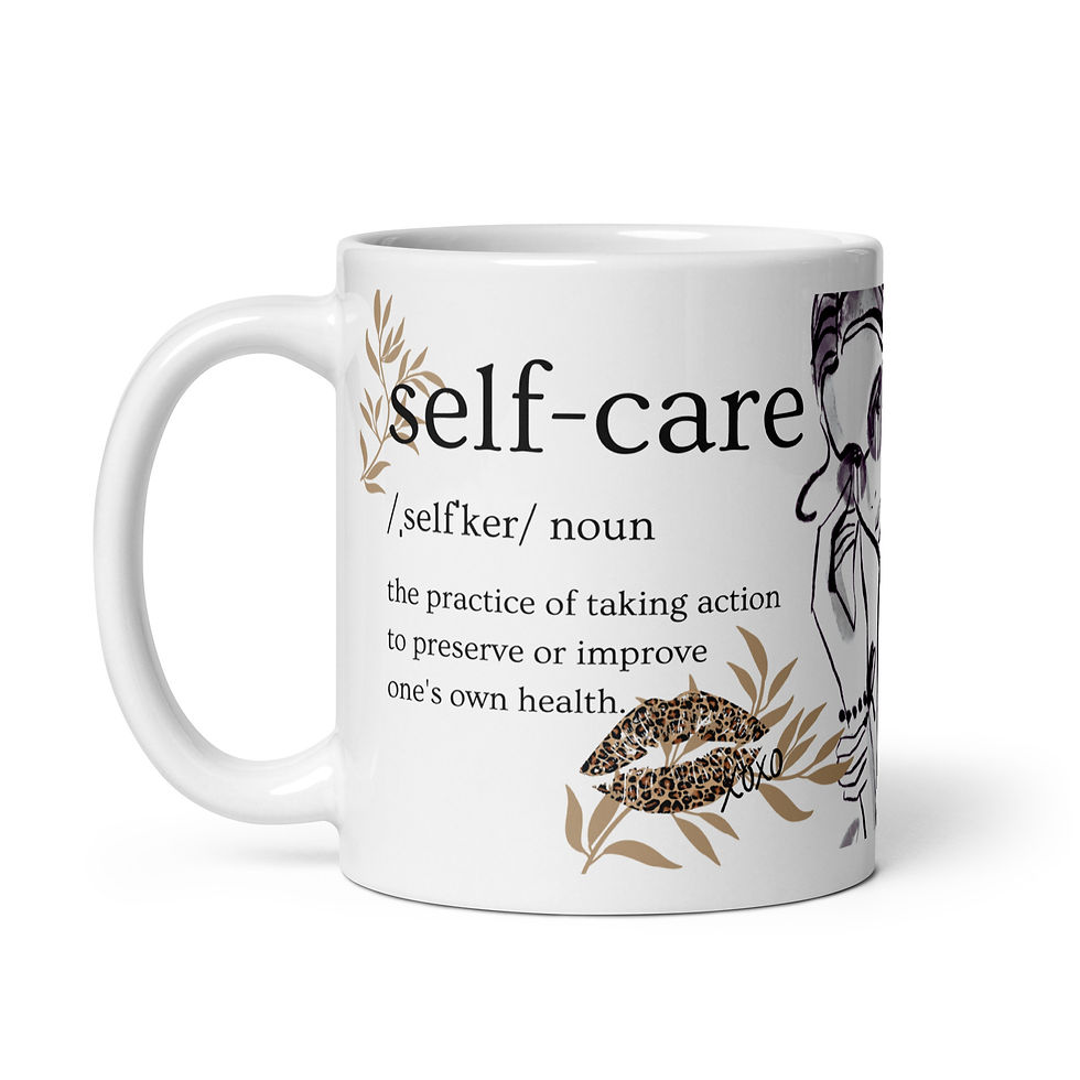 Thumbnail: Coffee Mug | 3 Sizes | Ceramic Glossy White | Woman Self-care