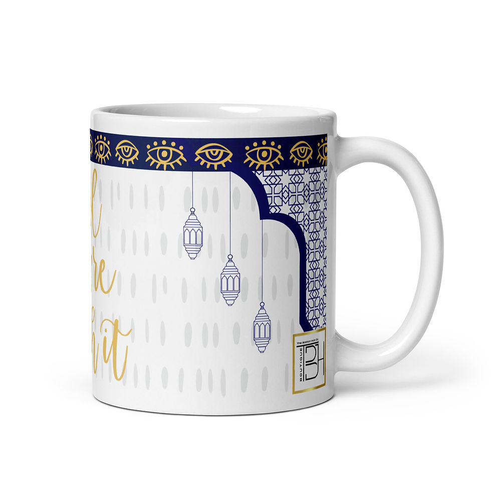 Thumbnail: Coffee Mug | 3 Sizes | Ceramic Glossy White | Abstract Girl You Are Worth It