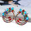 Thumbnail: Earrings | 50% OFF | Statement Colorful Round Spring Inspired