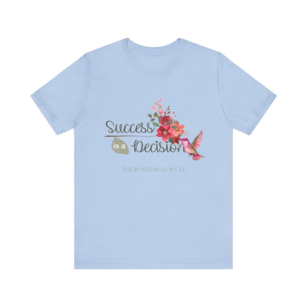 Thumbnail: T-Shirt | MORE Colors | Unisex | Sizes: XS - 5XL | Success Is a Decision