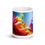 Thumbnail: Coffee Mug | 3 Sizes | Ceramic Glossy White | Color Splash