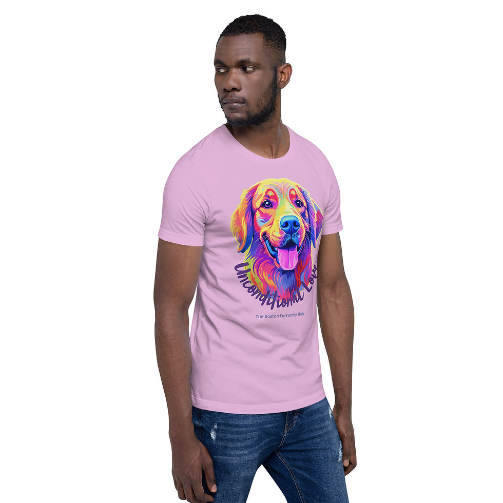 Thumbnail: T-Shirt | 10 Colors | Unisex | Sizes: XS - 5XL | Labrador Unconditional Love