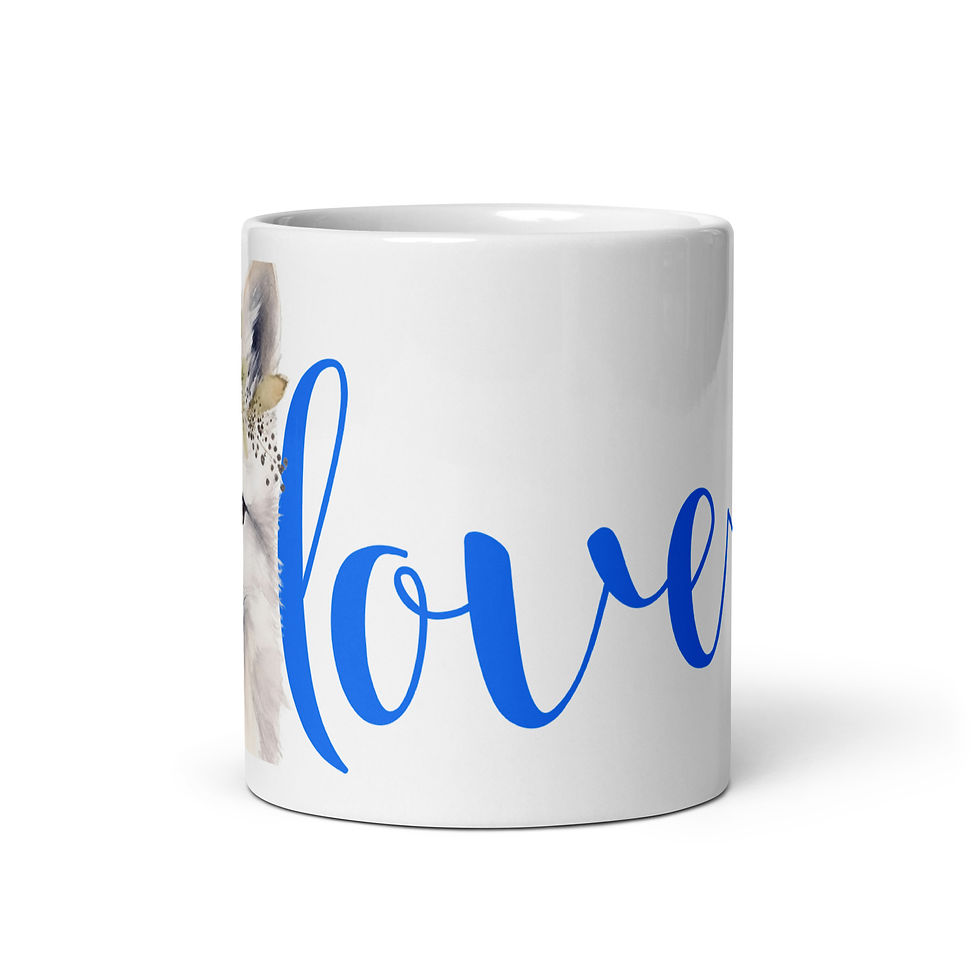 Thumbnail: Mug | 3 Sizes | Ceramic Glossy White | Siberian Love