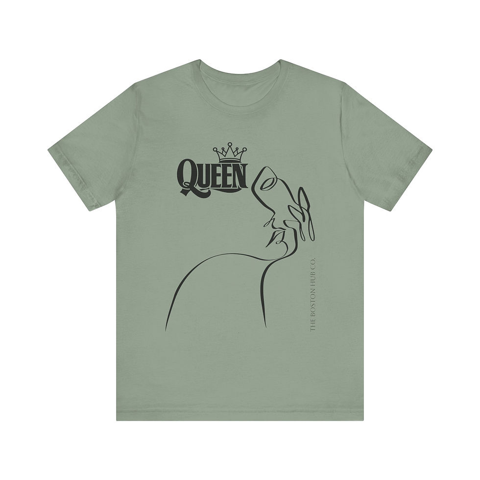 Thumbnail: T-Shirt | MORE Colors | Unisex | Sizes: XS - 5XL | Woman Line Queen