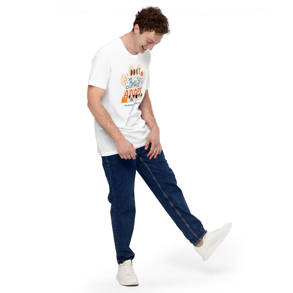 Thumbnail: T-Shirt | 1 Color | Unisex |  Sizes: XS - 5XL | Don't Buy Adopt