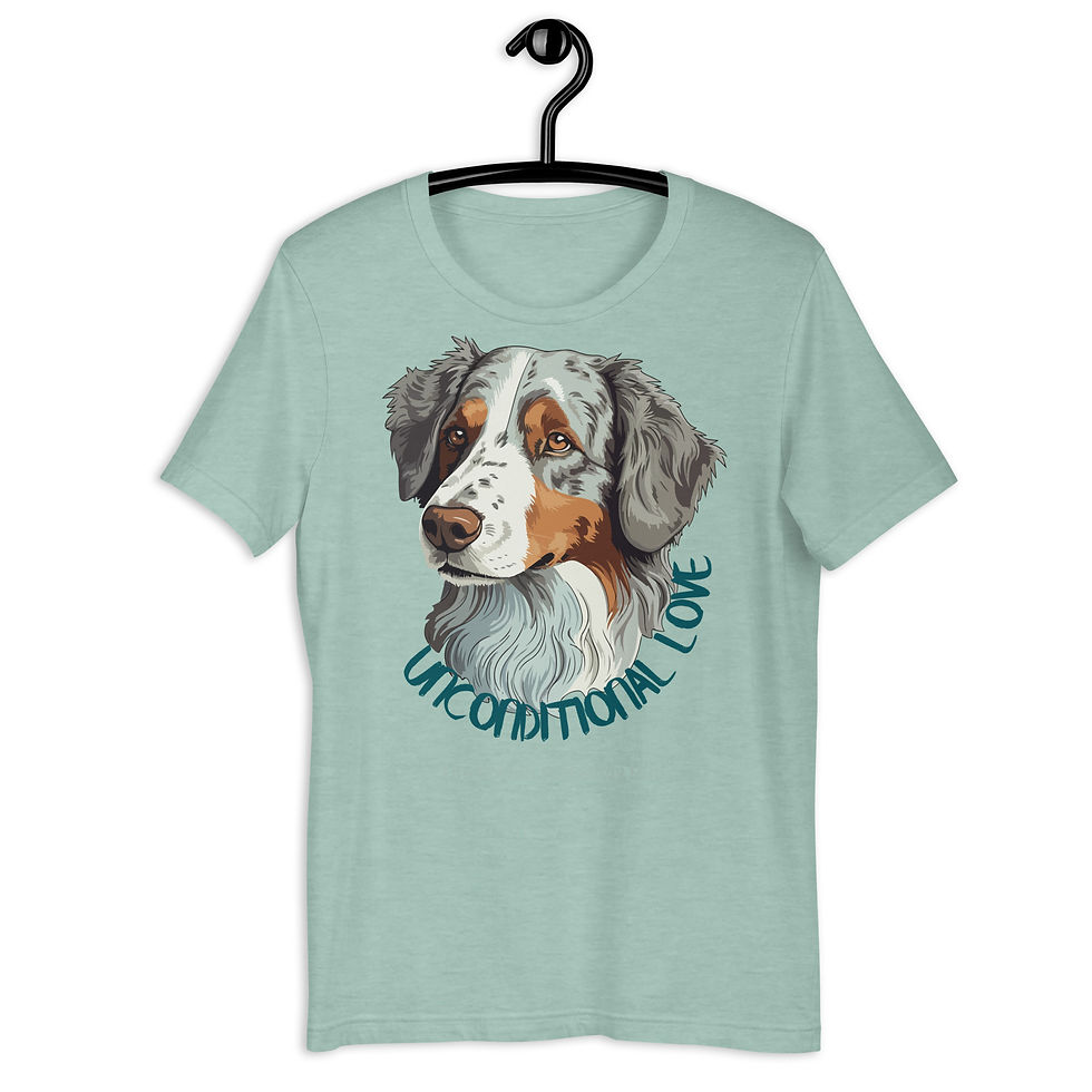 Thumbnail: T-Shirt | 6 Colors | Unisex | Sizes: XS - 5XL | Australian Unconditional Love