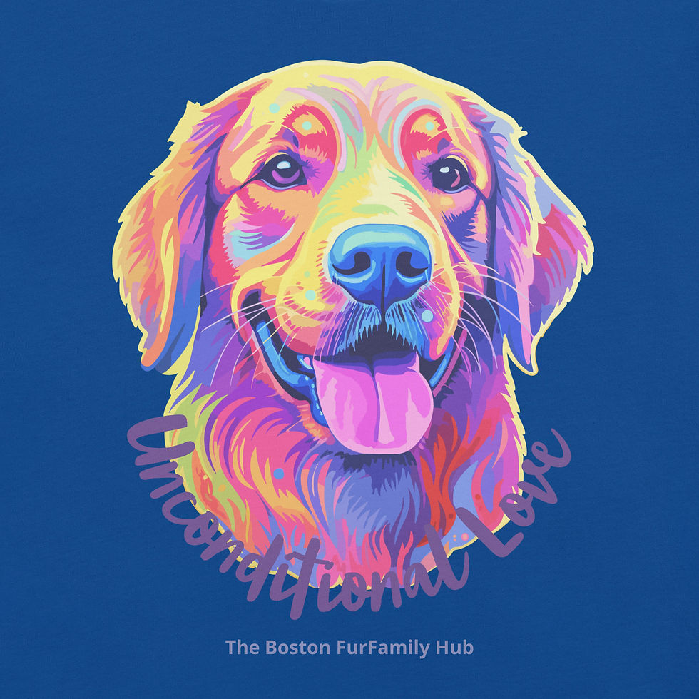 Thumbnail: T-Shirt | 10 Colors | Unisex | Sizes: XS - 5XL | Labrador Unconditional Love
