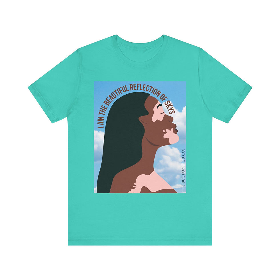 Thumbnail: T-Shirt | MORE Colors | Unisex | Sizes: XS - 5XL | Beautiful Woman Vitiligo