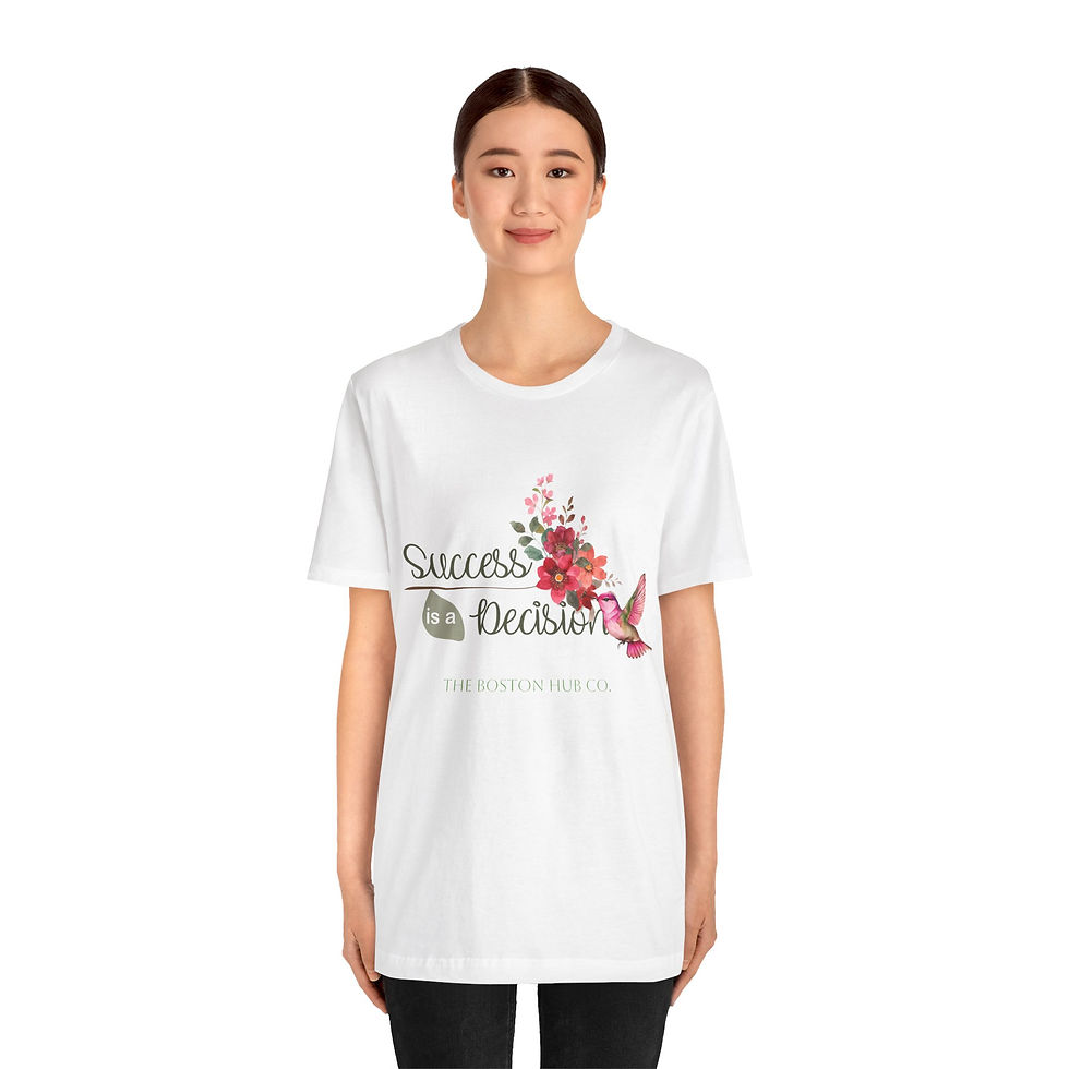 Thumbnail: T-Shirt | MORE Colors | Unisex | Sizes: XS - 5XL | Success Is a Decision