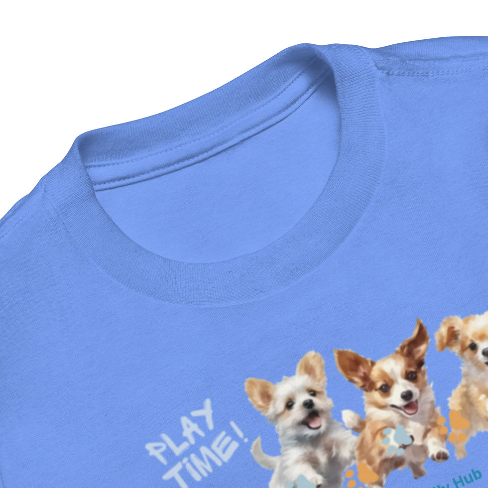 Thumbnail: Toddler T-shirt | 3 Colors | Sizes: 2T - 5T | Play Time