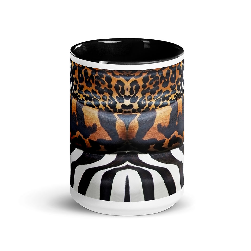 Coffee Mug | MORE Colors | 3 Sizes | Ceramic White | Animal Prints