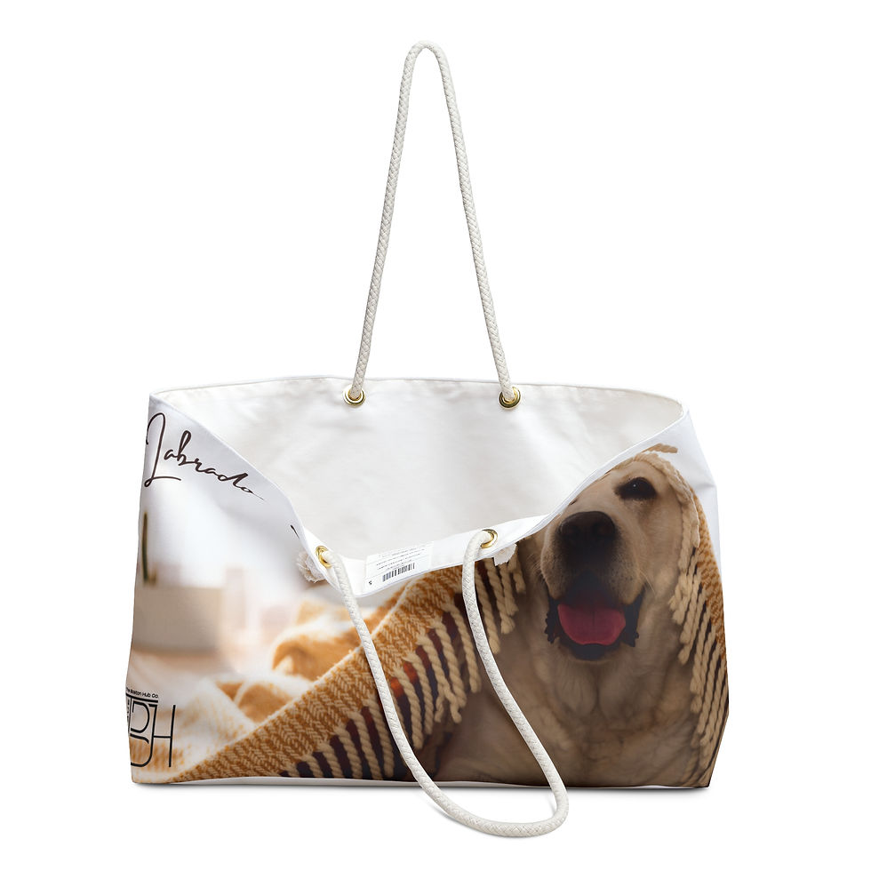 Thumbnail: Weekender Bag | 1 Size | White | Labrador Life