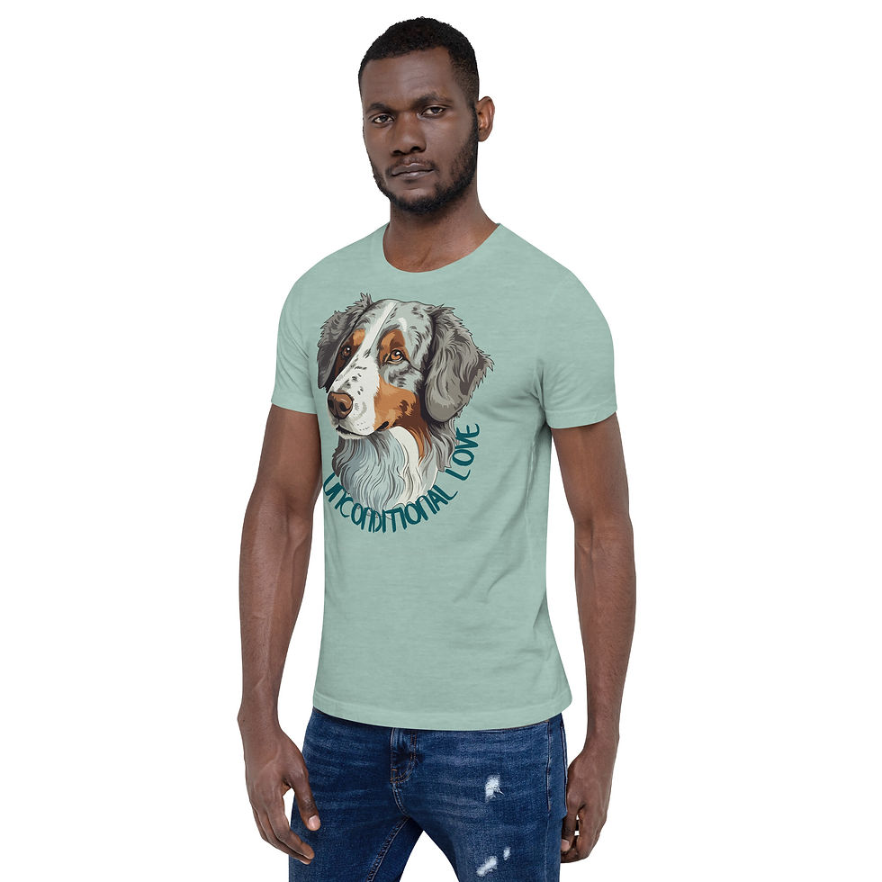 Thumbnail: T-Shirt | 6 Colors | Unisex | Sizes: XS - 5XL | Australian Unconditional Love