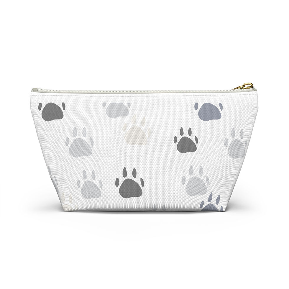 Thumbnail: Accessory Pouch | 2 Sizes | White | Boston I Love You