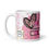 Thumbnail: Coffee Mug | 3 Sizes | Ceramic Glossy White | Pink Happiness Loading