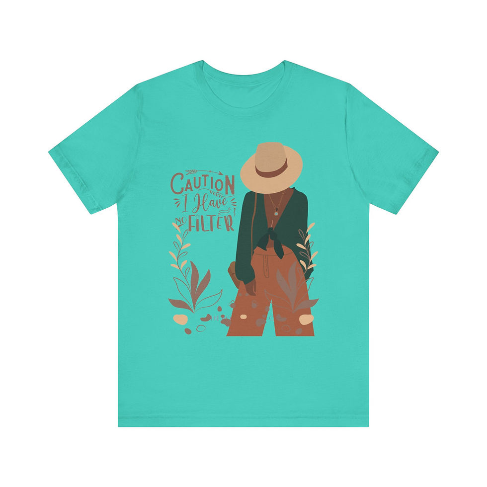 Thumbnail: T-Shirt | MORE Colors | Unisex | Sizes: XS - 5XL | Woman I Have No Filter
